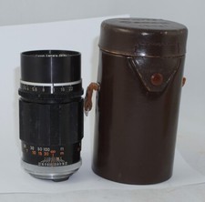 Canon Lens 135mm f3.5 LTM Leica Thread Mount with Case