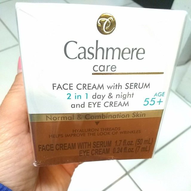 Cashmere Care Face Cream With Serum 2 in 1 Day & Night 45 1.7oz for