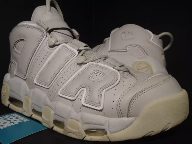 2017 NIKE AIR MORE UPTEMPO 96 LIGHT BONE OFF WHITE PENNY PIPPEN