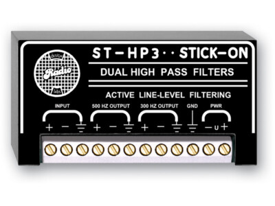 RDL ST-HP3 300 Hz and 500 Hz High Pass Filter, STHP3