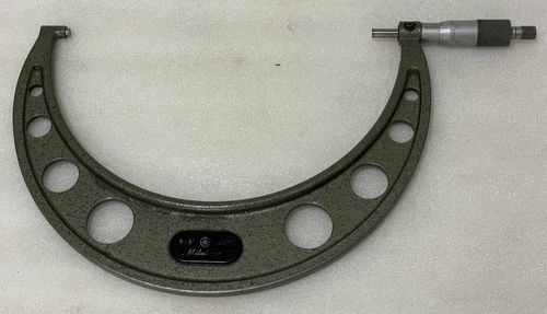 MITUTOYO .001 MECHANICAL EXTERNAL MICROMETER 8"-9" 167-148 CALIBRATION TOOL