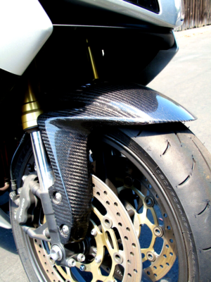 CARBON FIBER FRONT FENDER HONDA CBR 600RR 07-08-09-2010-2012-2013