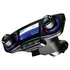 Car Mp3 Player Fm Transmitter Bluetooth Aux Modulator Kit Audio Dual Usb Charge