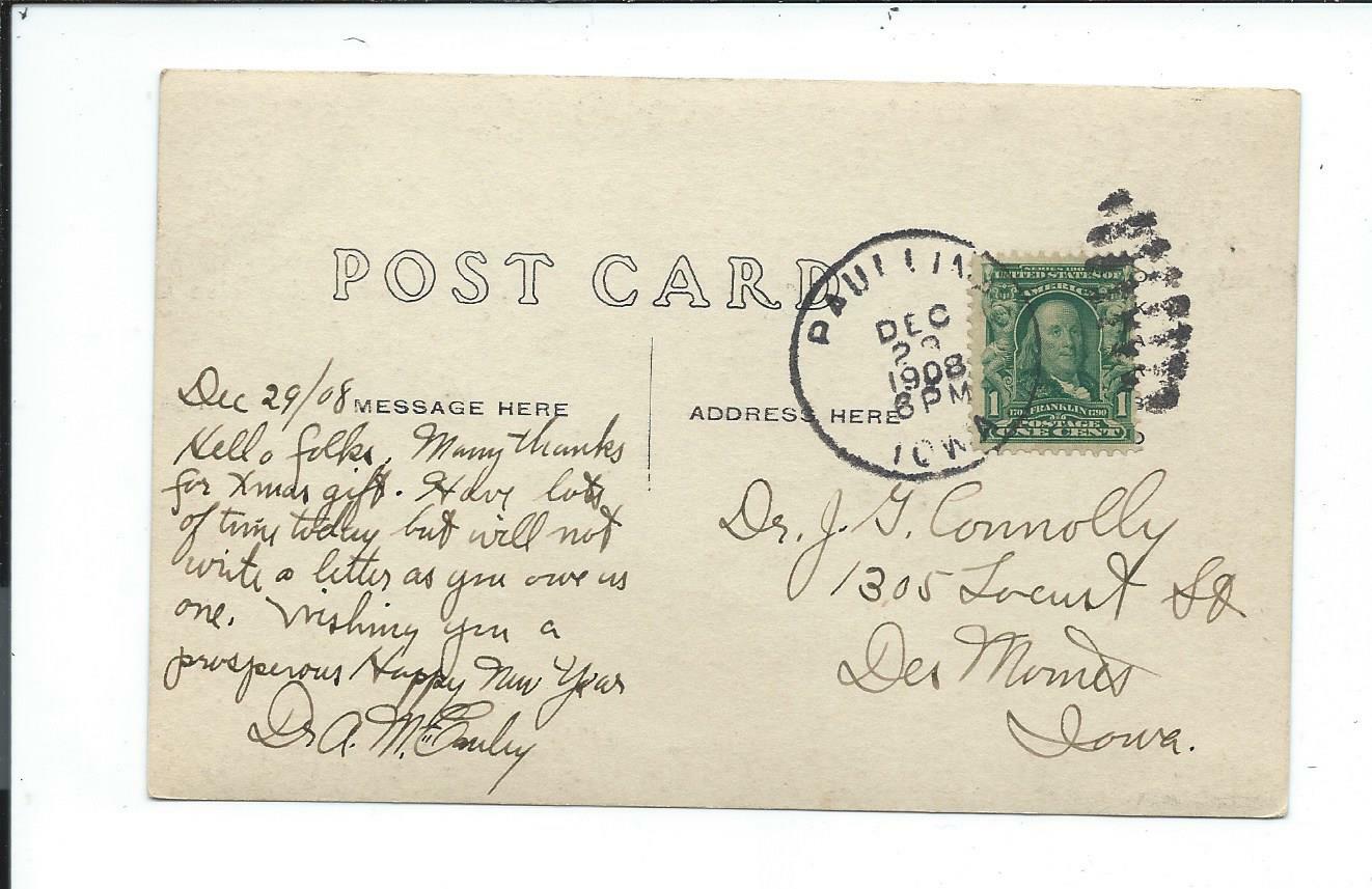 Real Photo Postcard Post Card Paullina Iowa Ia Hotel eBay