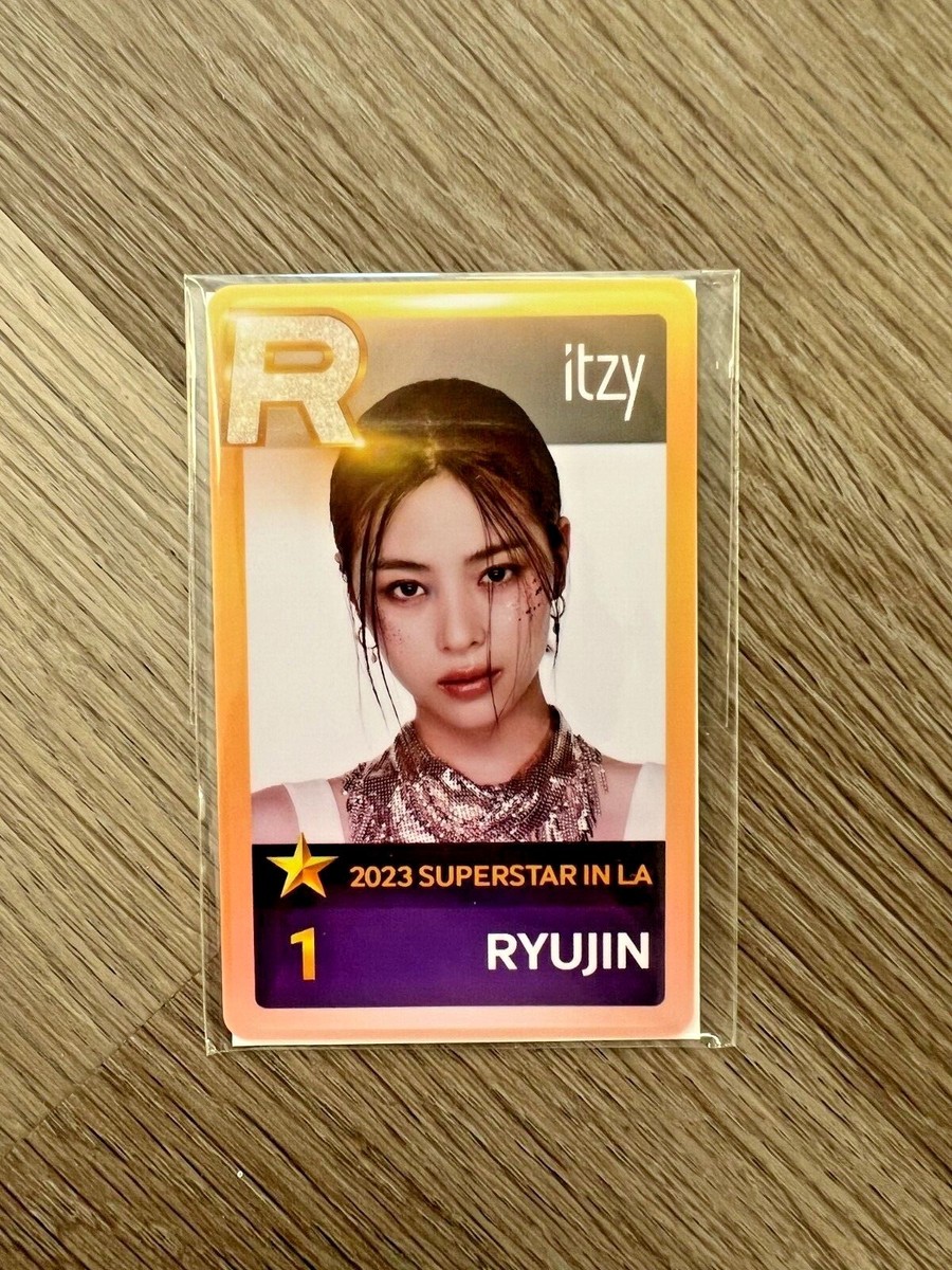 ITZY CHECKMATE SUPERSTAR JYP トレカ リュジン ITZY CHECKMATE リュジン トレカ - メルカリ