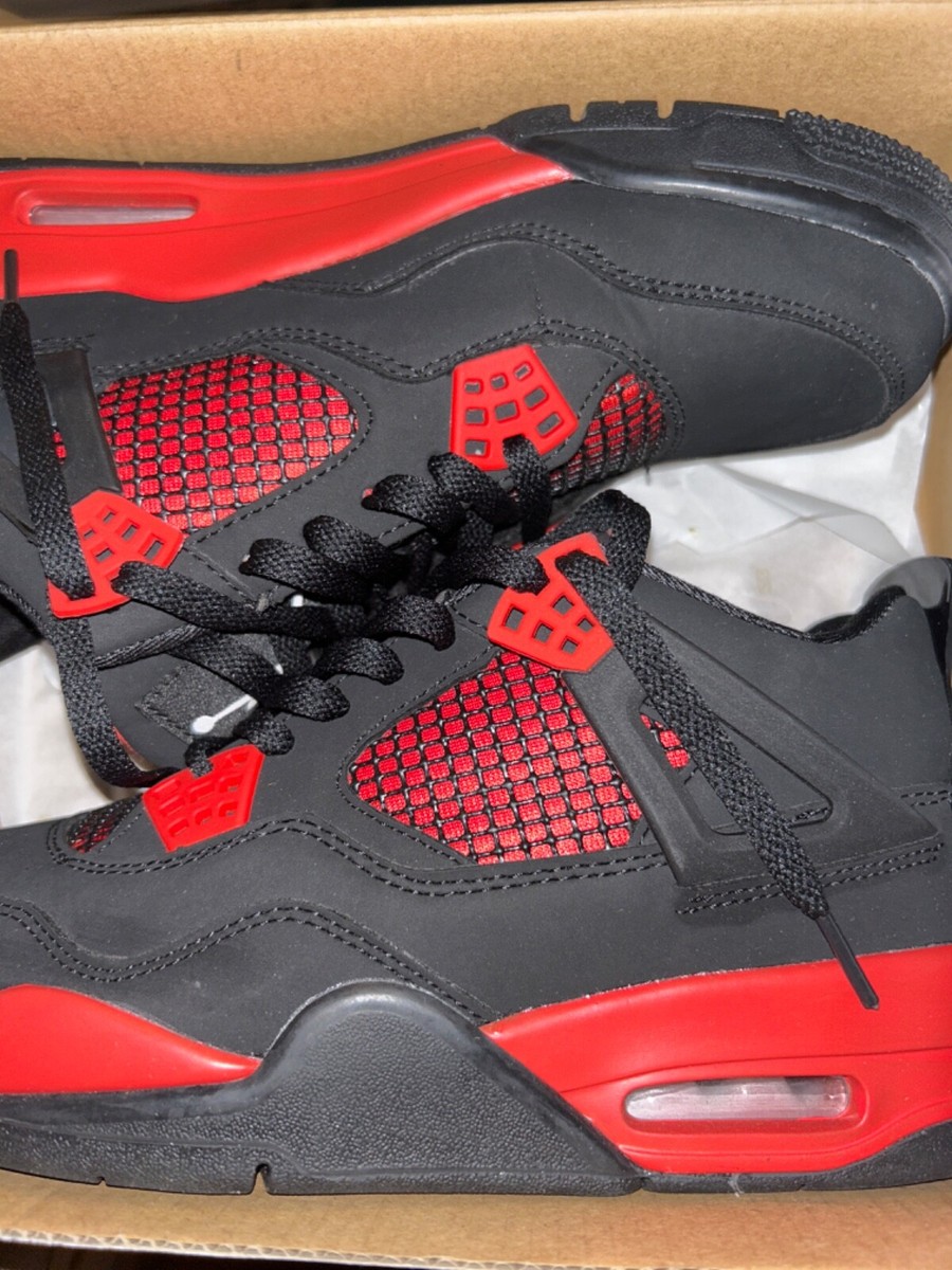 Jordan 4 Thunder Red sz 8 Size 8 - Jordan 4 Red Thunder 195243537953| eBay main image 4