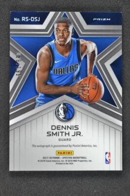 Dennis Smith Jr. 2017-18 Spectra Auto /199 Rising Stars Signatures