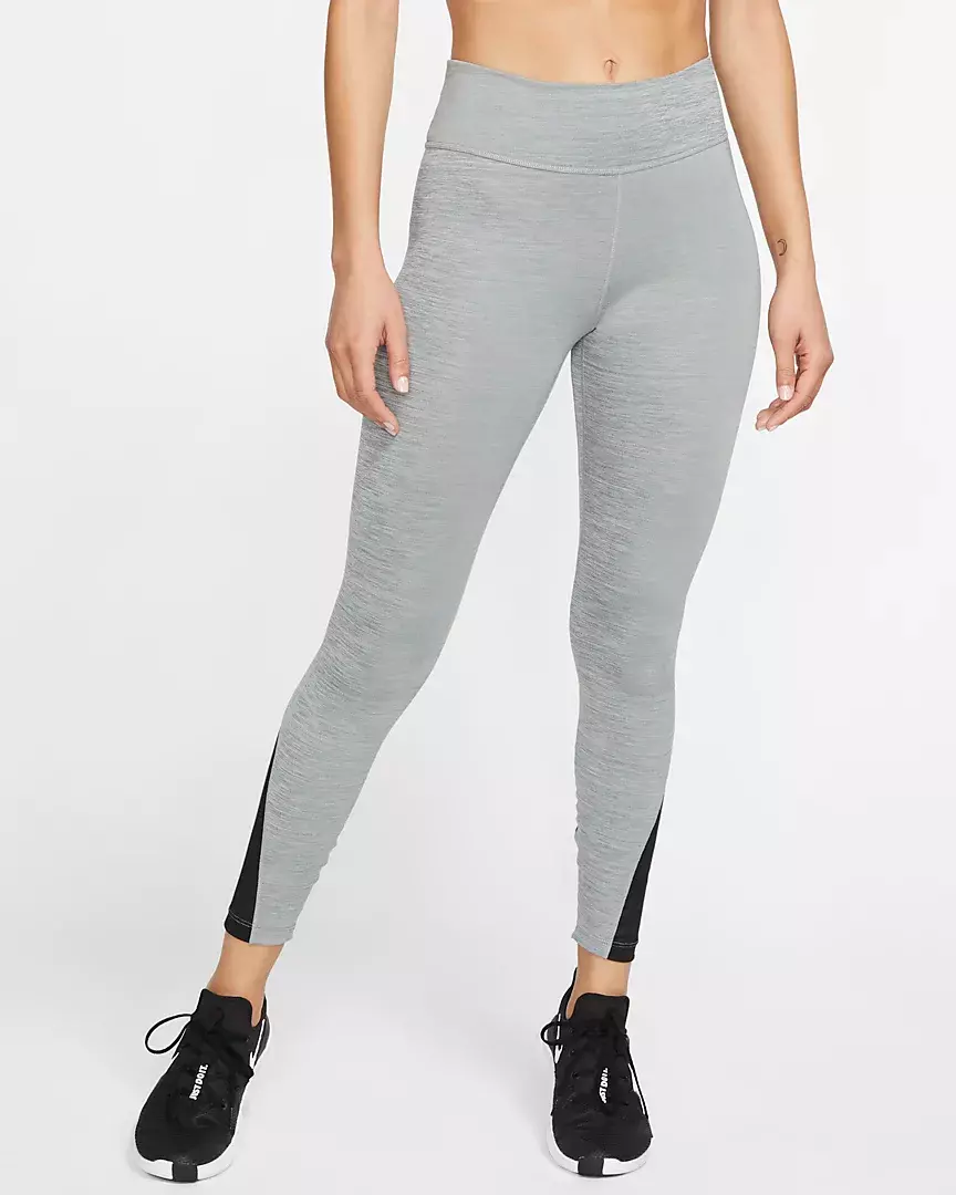 WOMEN'S 7/8 PERFORMANCE TIGHT, Dark Grey Heather, Tights & Leggings