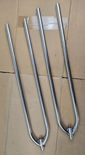 New Polished Stainless Steel Front Hairpin Radius Rods 36 Inch Hot Rod Rat Rod