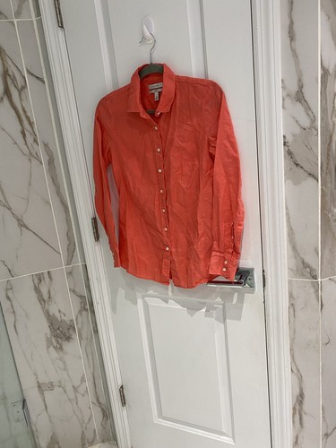 J. Crew Women's Coral Perfect Shirt 
