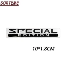 Metal Special Limited Edition Emblem Logo Badge Car Trunk Fender Decal Sticker