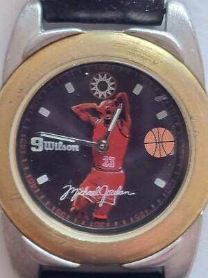 Michael Jordan GLO WATCH Wilson 当時物　保管品 Michael Jordan Wilson Glo Watch Chicago Bulls 90s Used | eBay