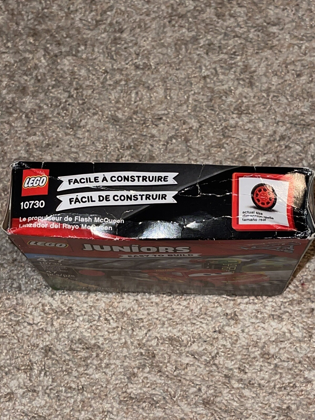 LEGO Juniors: Lightning McQueen Speed Launcher (10730) Car Toy 47pcs Retired Set