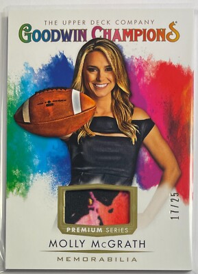 2021 UD Goodwin Champions Splash of Color Patch Premium #SMMC Molly McGrath /25