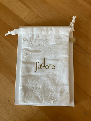 DIOR J'ADORE Kosmetiktasche /Pochon Weiß Neu
