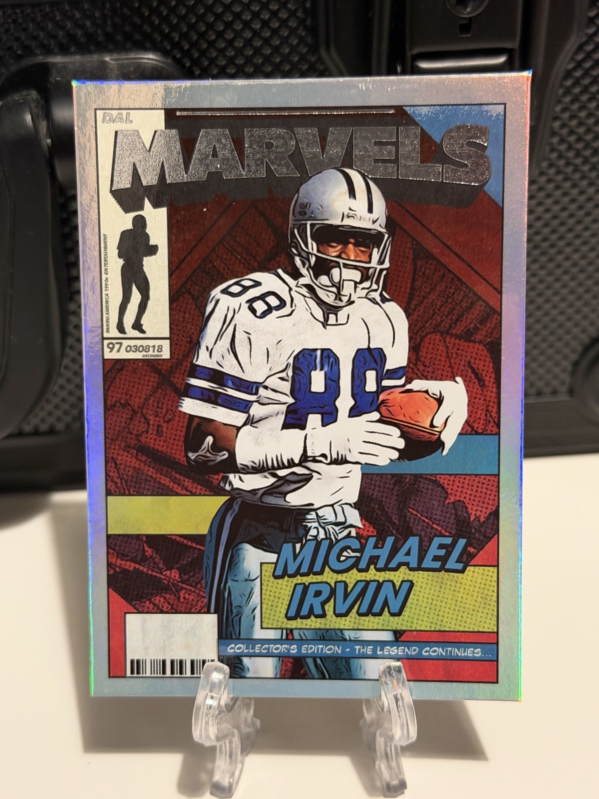 Panini 2026 90s Pop Culture Marvels Insert Michael Irvin MV-MI Cowboys