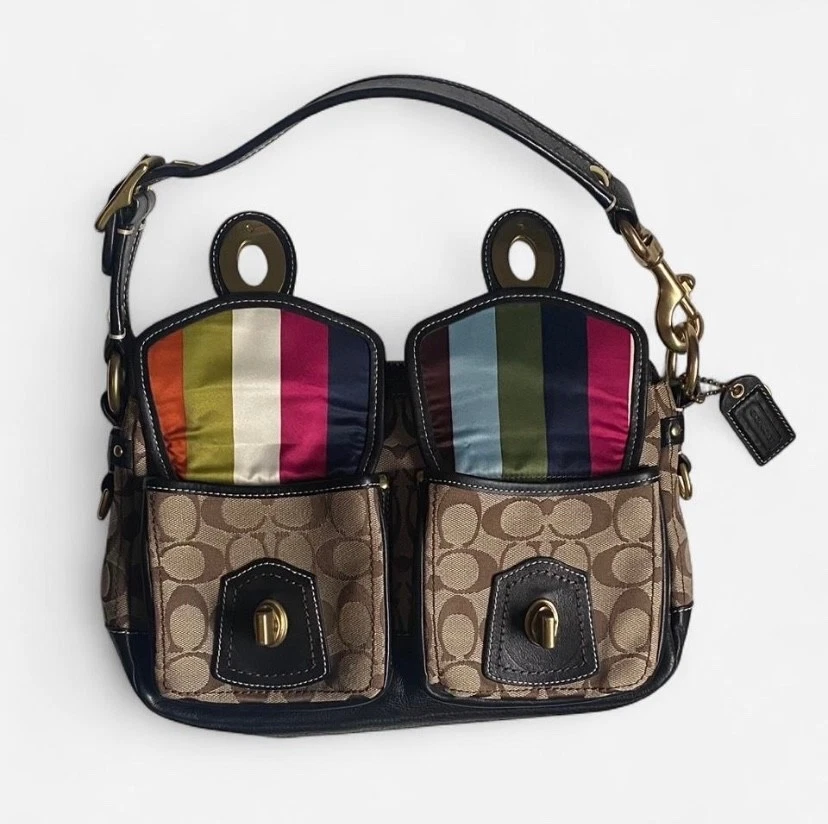 Coach Shoulder Bags Turn Lock Handbags for Women for sale | eBay