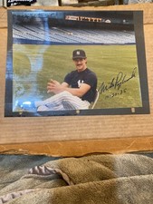 Mike Pagliarulo Signed Autographed Glossy 8x10 Photo New York Yankees