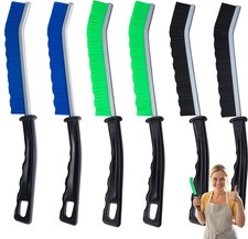 6-Pack Hard Bristle Crevice Cleaning Brush, Best Tool for Cleaning Grout, Gap...