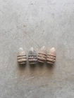 Lot of 4 Dropped .54 Tie-Ring Sharps Bullets dug at Old Ft. Wingate New Mexico