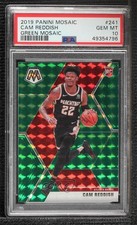 2019-20 Panini Mosaic Rookies Green Prizm Cam Reddish #241 PSA 10 GEM MT 2l4