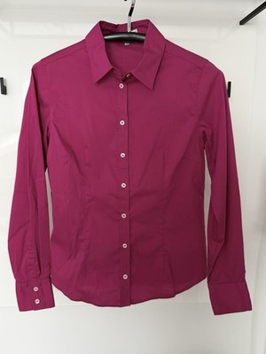 Bluse von Marie Lund Copenhagen, dunkles Pink, Größe 36, neu