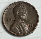 1958 Lincoln Wheat Cent — photo from another recent sale