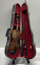 Anton Becker No. 105 Stradivarius Copy Violin Outfit with Case & Bows Germany