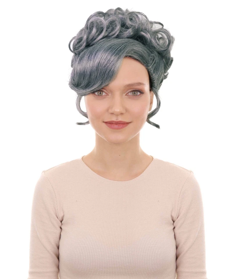 Adult Women's American Rapper Curly Updo High Fashion Wig, Multi Color Options - Image 4 of 4