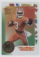 2021 Wild Card Nationals 30th Anniversary White Green 39/50 Amari Rodgers 2b2