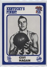 1988-89 Kentucky Wildcats Kentucky's Finest Cliff Hagan #2 HOF 0q3
