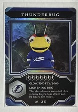 2021-22 Upper Deck MVP #M-25 Thunderbug Tampa Bay Lightning Mascots Gaming Card