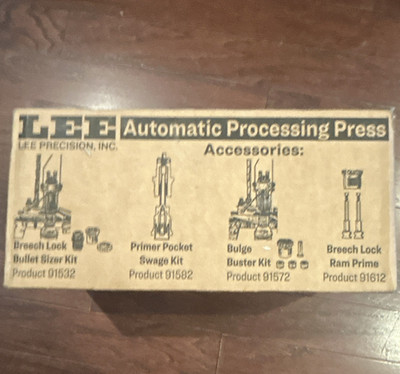 Lee Precision Automatic Processing Press Accessory Reference Card 91532 91582