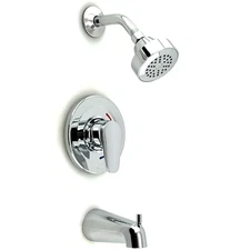 💲 Moen's CFG 46301CGR Edgestone Tub & Shower Faucet Cycling Trim Kit - Chrome