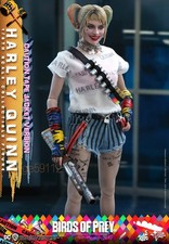 Hot Toys 1/6 MMS566 Birds of Prey Harley Quinn Caution Tape Jacket Ver in Stock