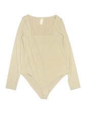 H M Women Brown Bodysuit M