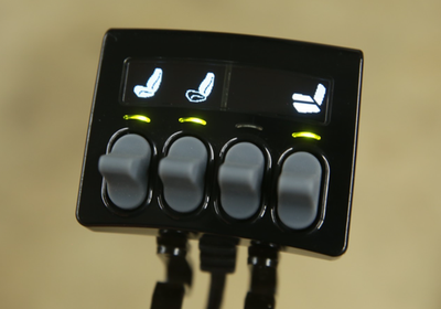 #ad TESTED Quantum Power Chair Seat Control Keypad Switch Box CTL144010 TB3 TB4 Edge $139.99