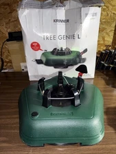 KRINNER Tree Genie L Christmas Tree Stand Green 94730~ 7in D x 8ft H Max Tree 🌲