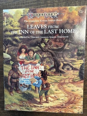 Dungeons & Dragons Dragonlance Leaves from the Inn of the Last Home Book DnD