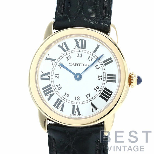 CARTIER Ronde Solo de CARTIER SM W6700355 Women's Silver Stainless Steel/K18 Yel