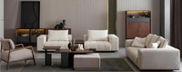 Moderne Couchgarnitur Stilvoller 4-Sitzer Edles Gastsofa Sessel