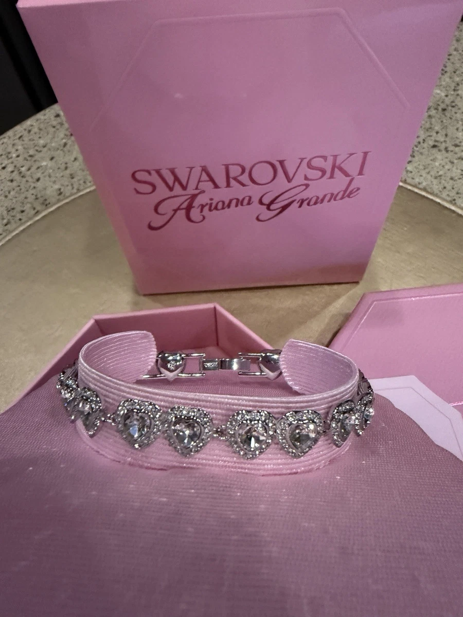 Bello London Bracciale In Pelle Grigia Con Perline Scorrevoli Placcate Argento – Chiusura Magnetica, Lunghezza 18,5 Cm, Taglia Unica