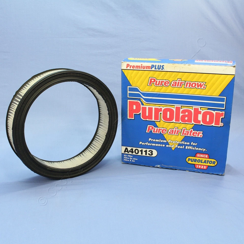 Filtros de aire de motor Purolator A40113 para 1978-1985 Bronco 2,875" x 13,375" paquete de 5 Foto 2 de 4