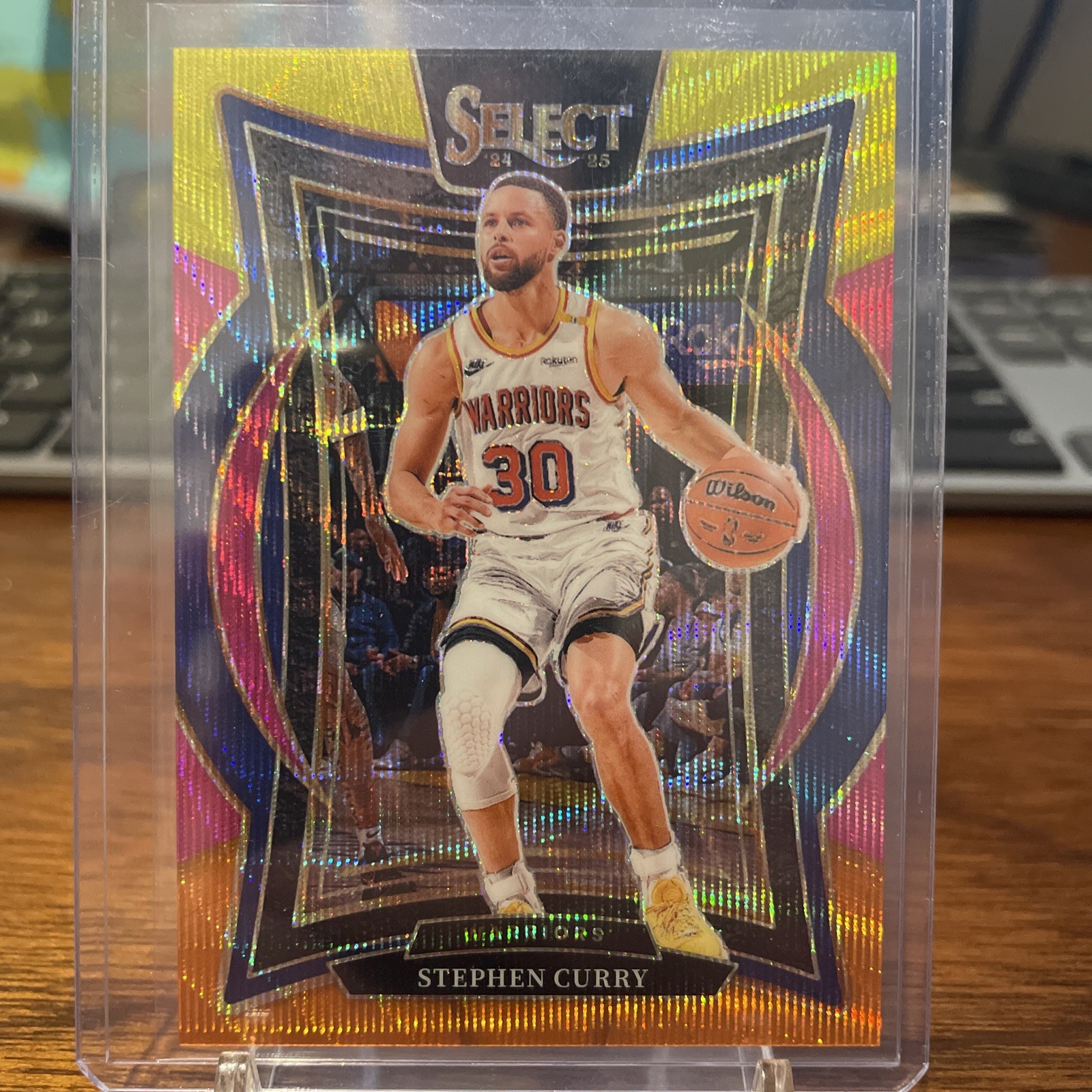 2024-25 Select MULTI WAVE TRI COLOR STEPHEN CURRY /20 SP #7  