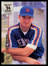 1994 Stadium Club Draft Picks #82 Paul Wilson