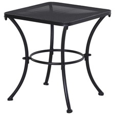 Mesa Auxiliar Cuadrada Mesa de Jardín Ext…