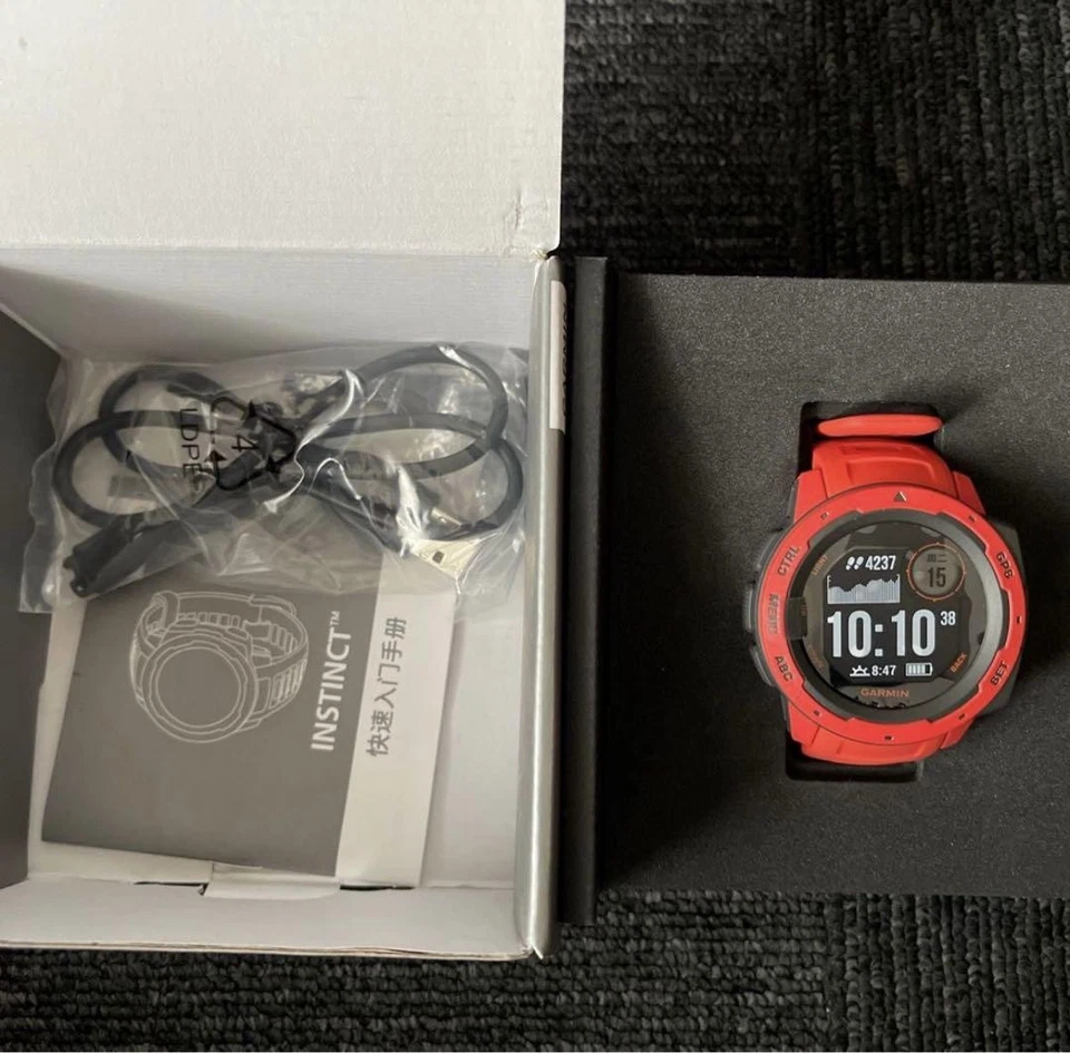 GARMIN Smartwatch Instinct Flame Red - Image 4 of 4