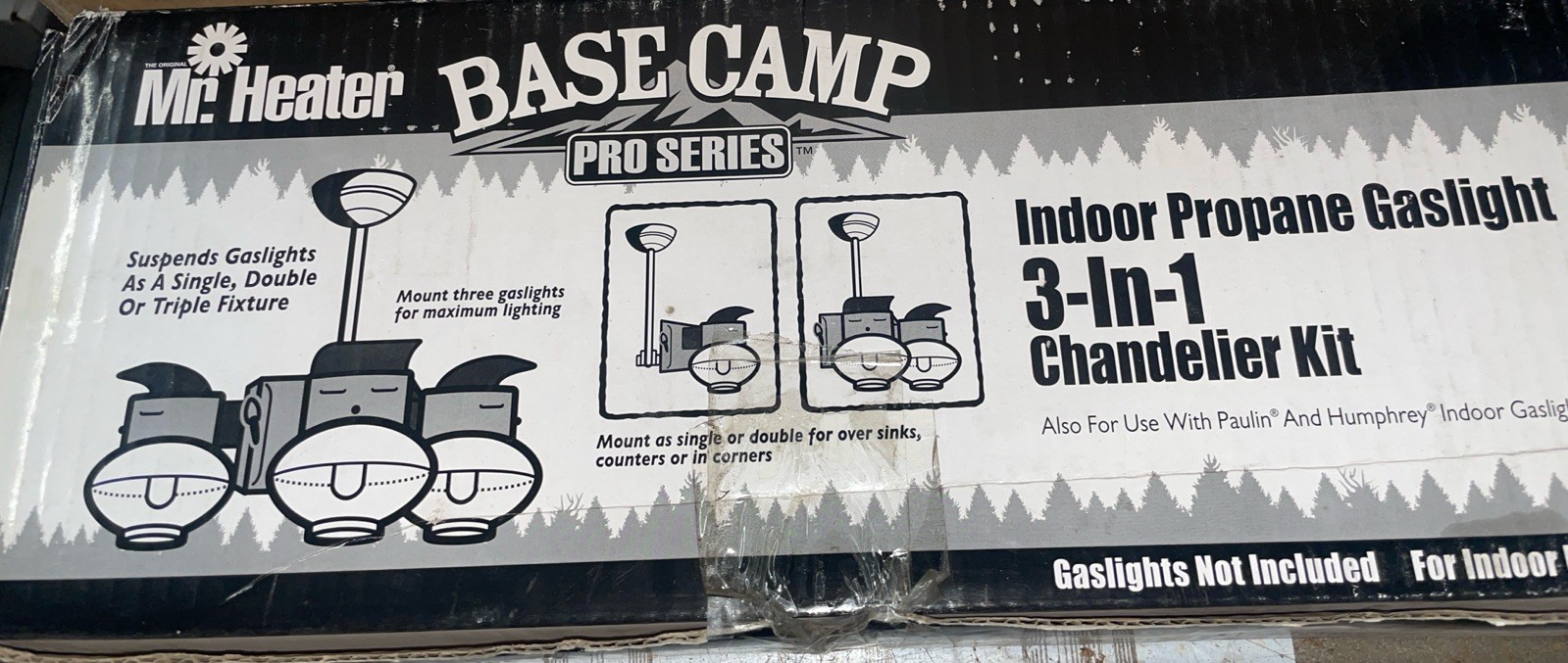 Base Camp Indoor Propane Gaslight