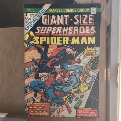 Giant-Size Super-Heroes #1 (Marvel Comics Group June 1974) Roy Thomas 1st