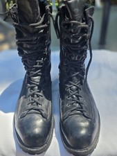 Matterhorn Mens Black Leather Lace-Up Waterpr...